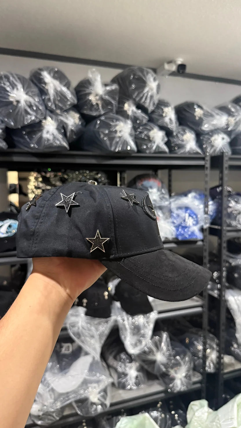 Barbas Hats “Galaxy Black" (Full Black) $ 299.00