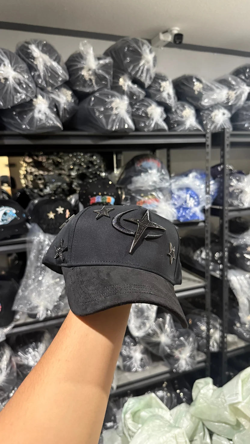 Barbas Hats “Galaxy Black" (Full Black) $ 299.00