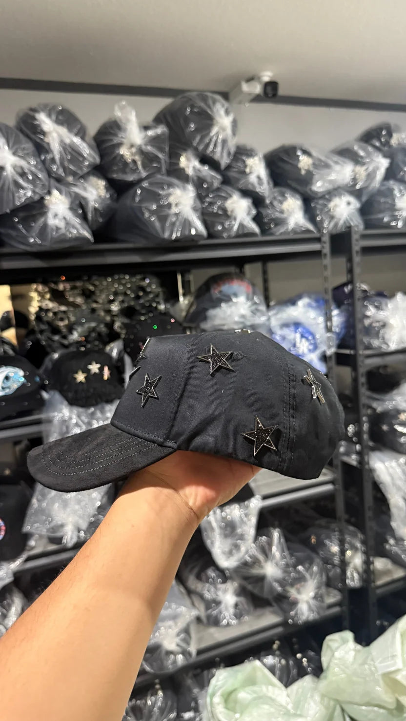 Barbas Hats “Galaxy Black" (Full Black) $ 299.00